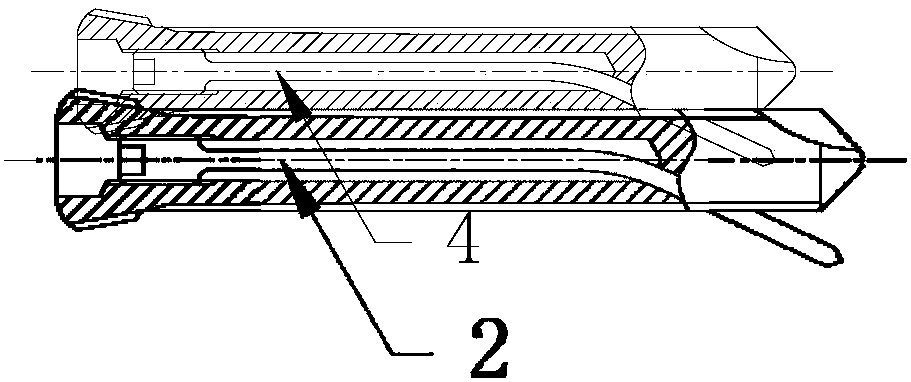 Square-pole screw