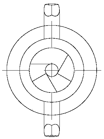 Square-pole screw