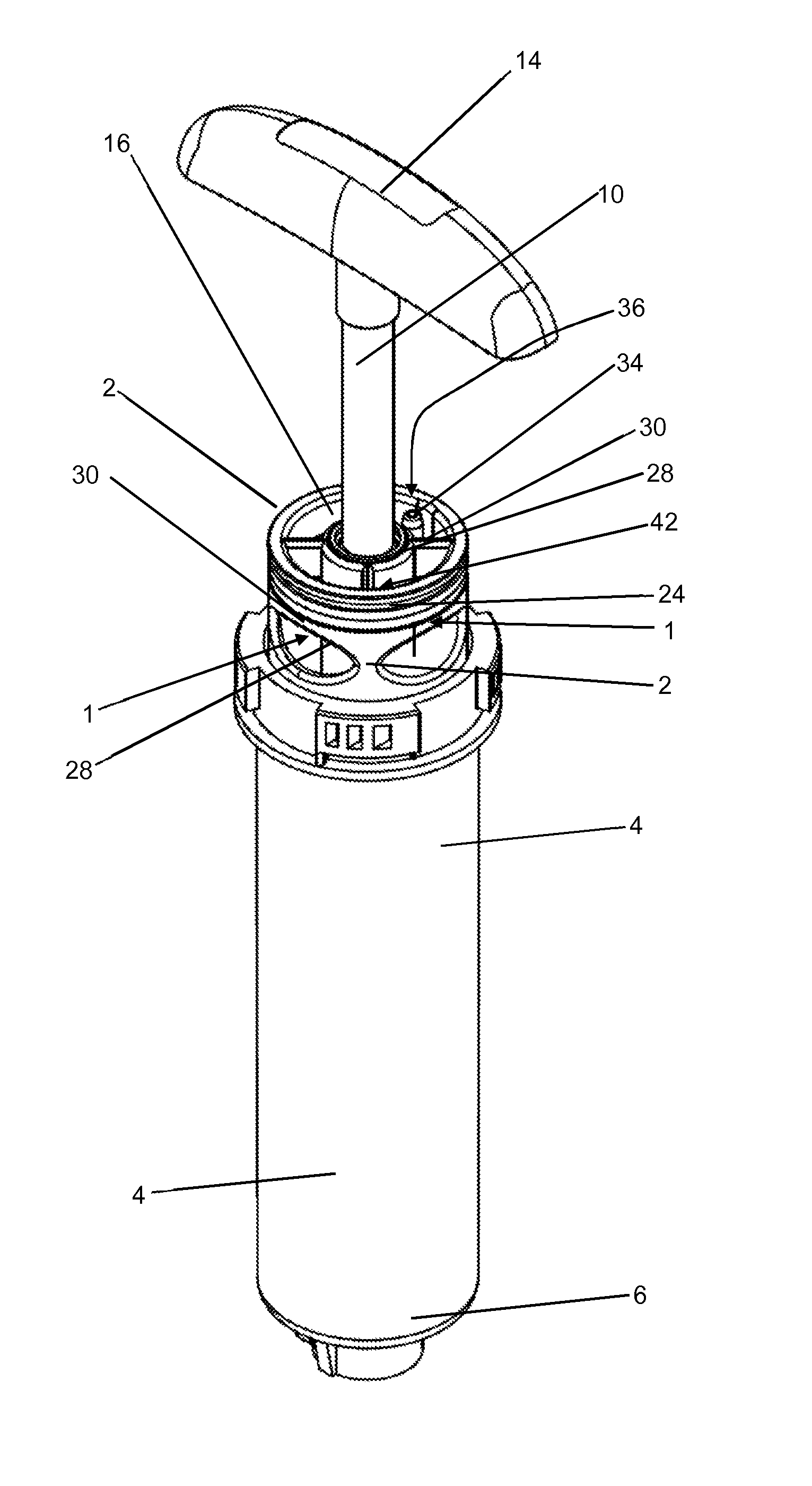 Vacuum mixing system and method for the mixing of polymethylmethacrylate bone cement