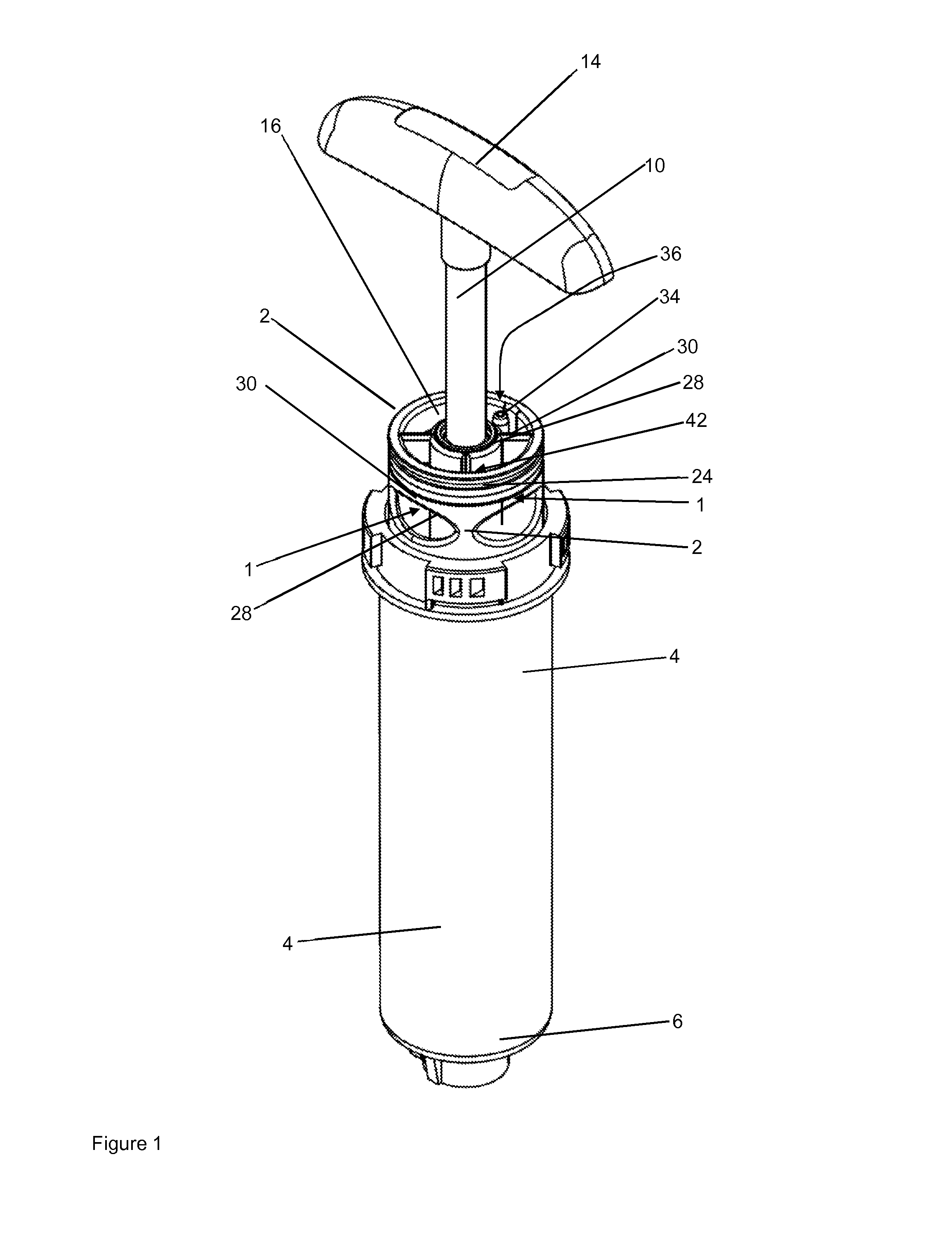 Vacuum mixing system and method for the mixing of polymethylmethacrylate bone cement