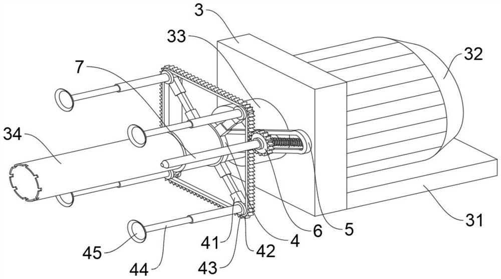 Building wall punching device and using method thereof