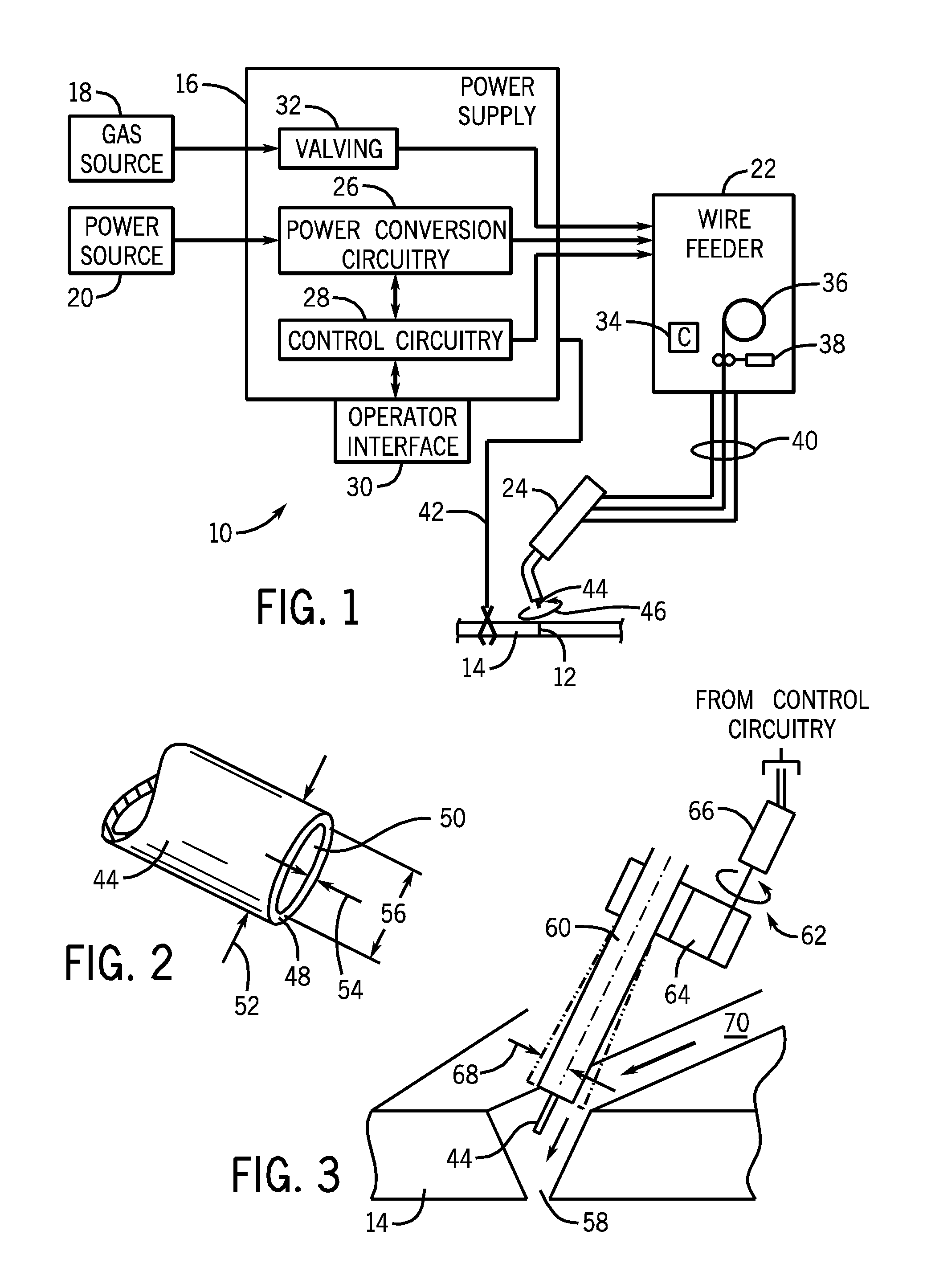 DC electrode negative rotating arc welding method and system