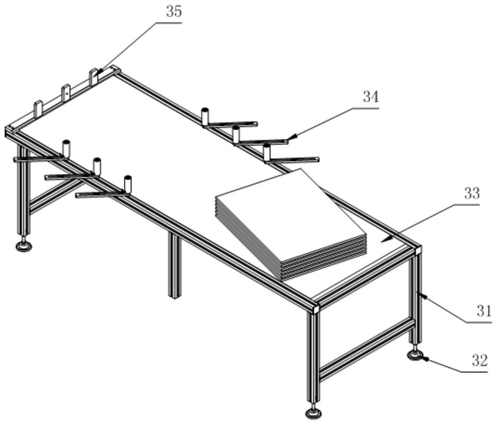 E-commerce logistics article packaging device