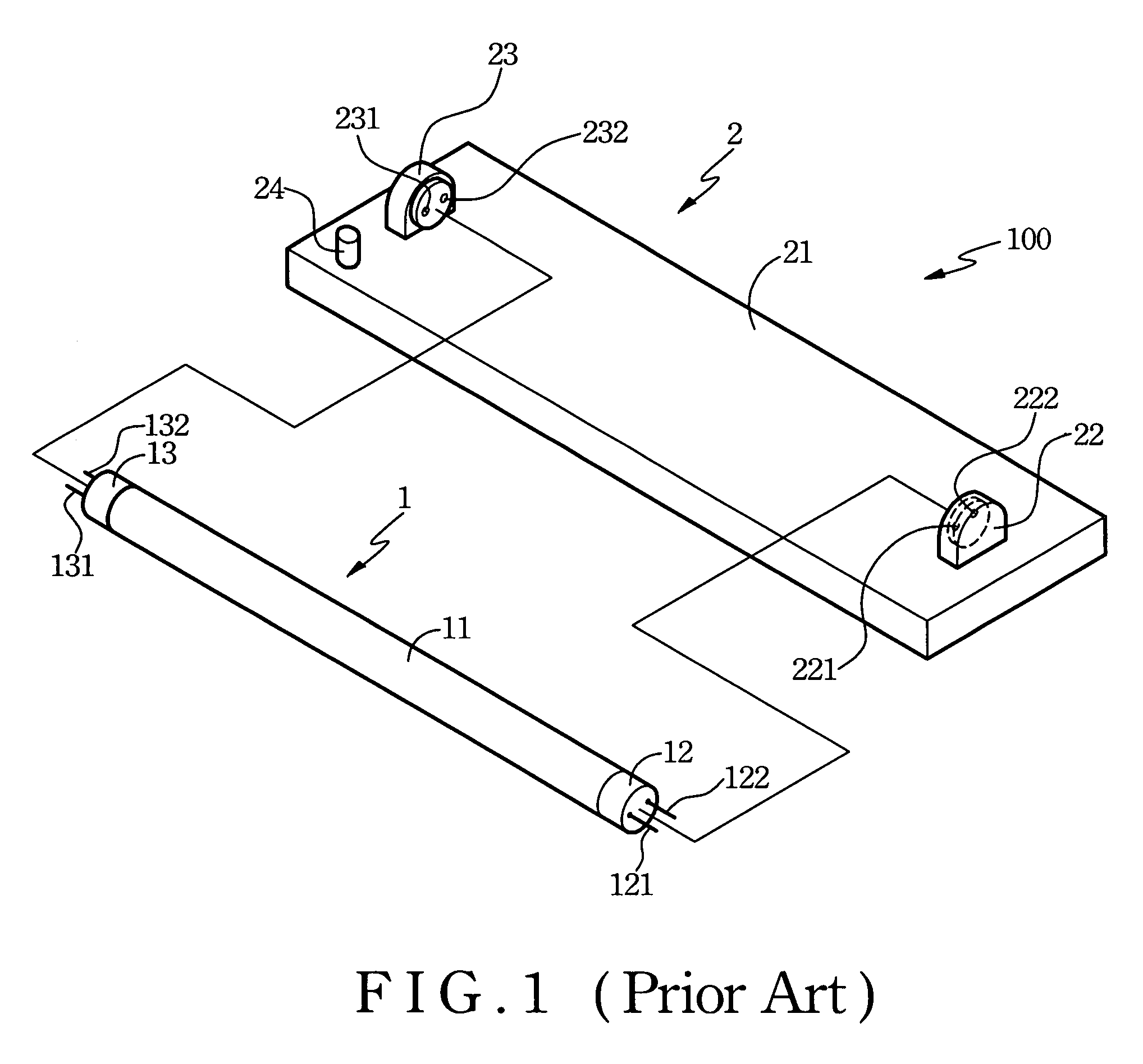 Light emitting light diode light tube