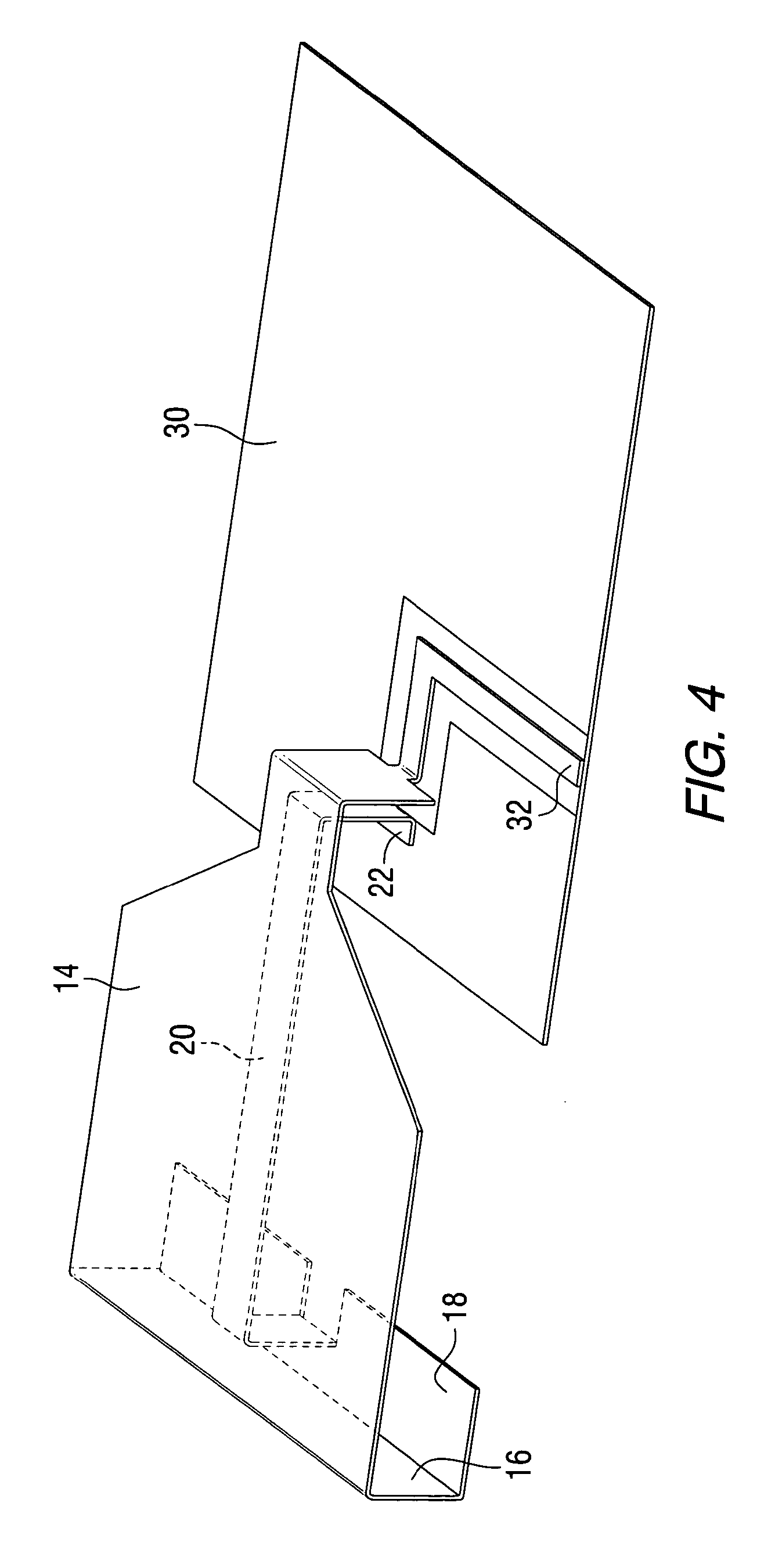 Ultra-wide band meanderline fed monopole antenna