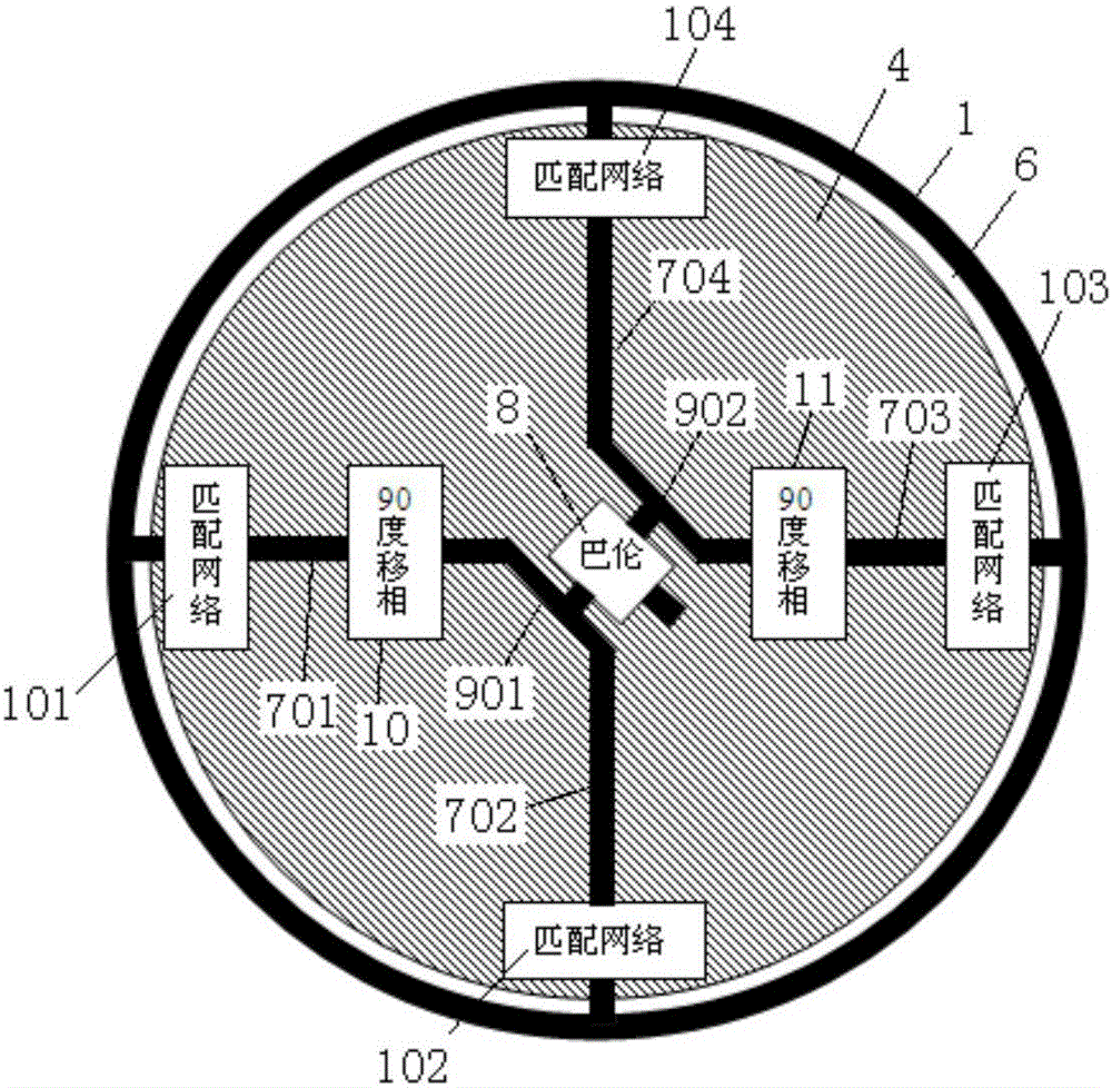 Circularly-polarized antenna and wireless communication device thereof