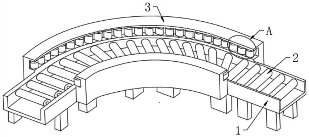 Conveying equipment for glass processing production line