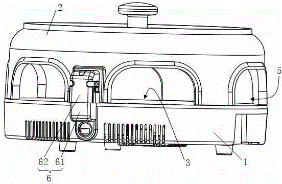 Multifunctional oven structure