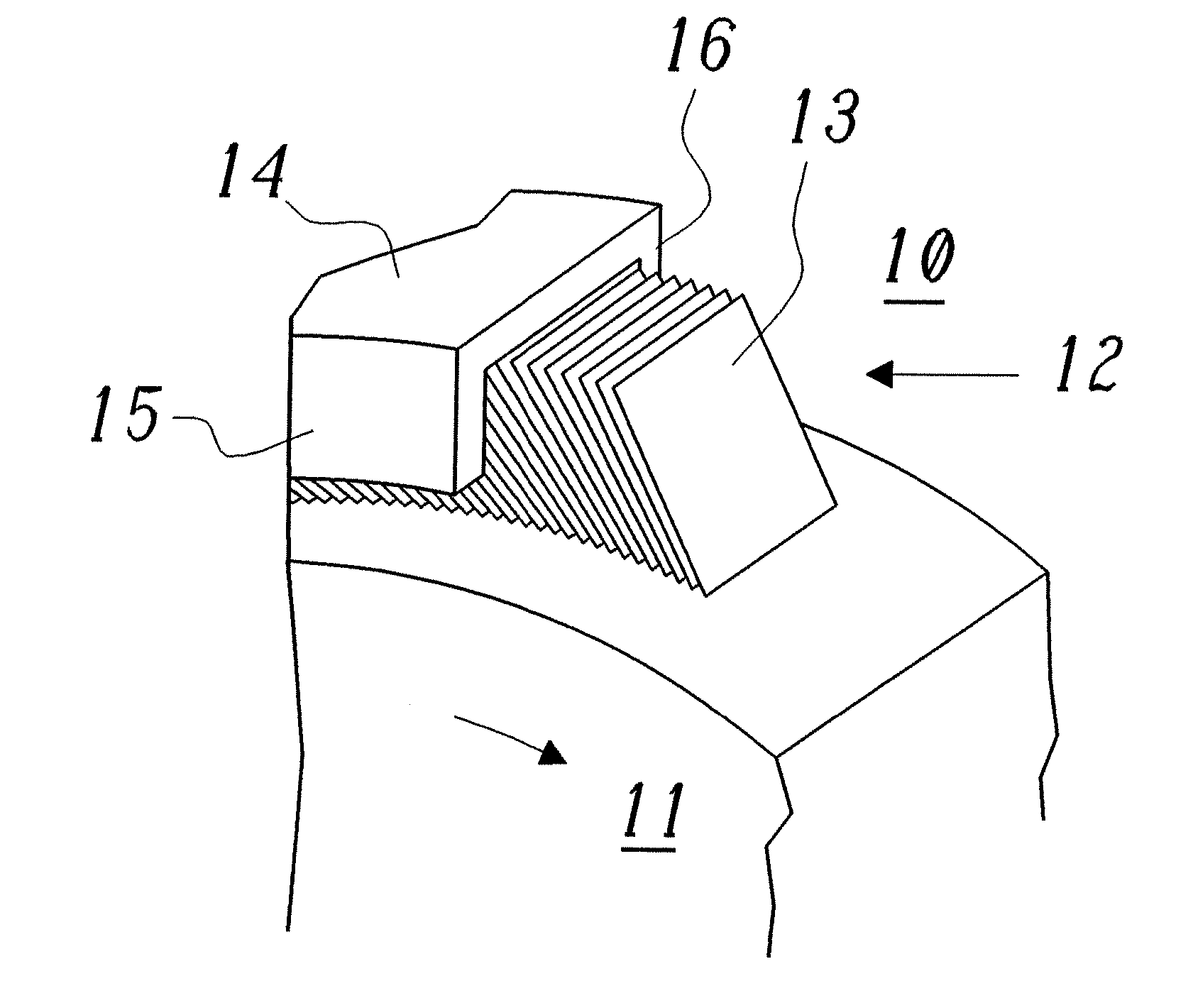 Leaf seal and method of producing a leaf seal