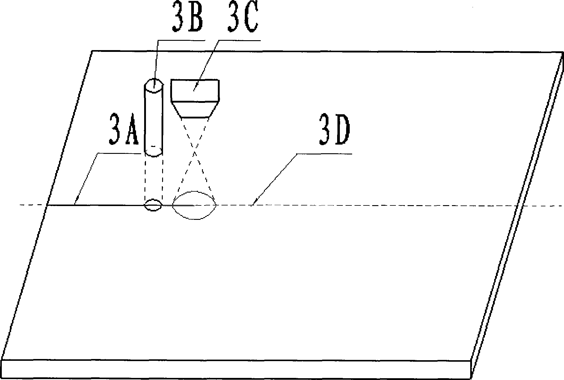 Cutting method of fragile material substrate