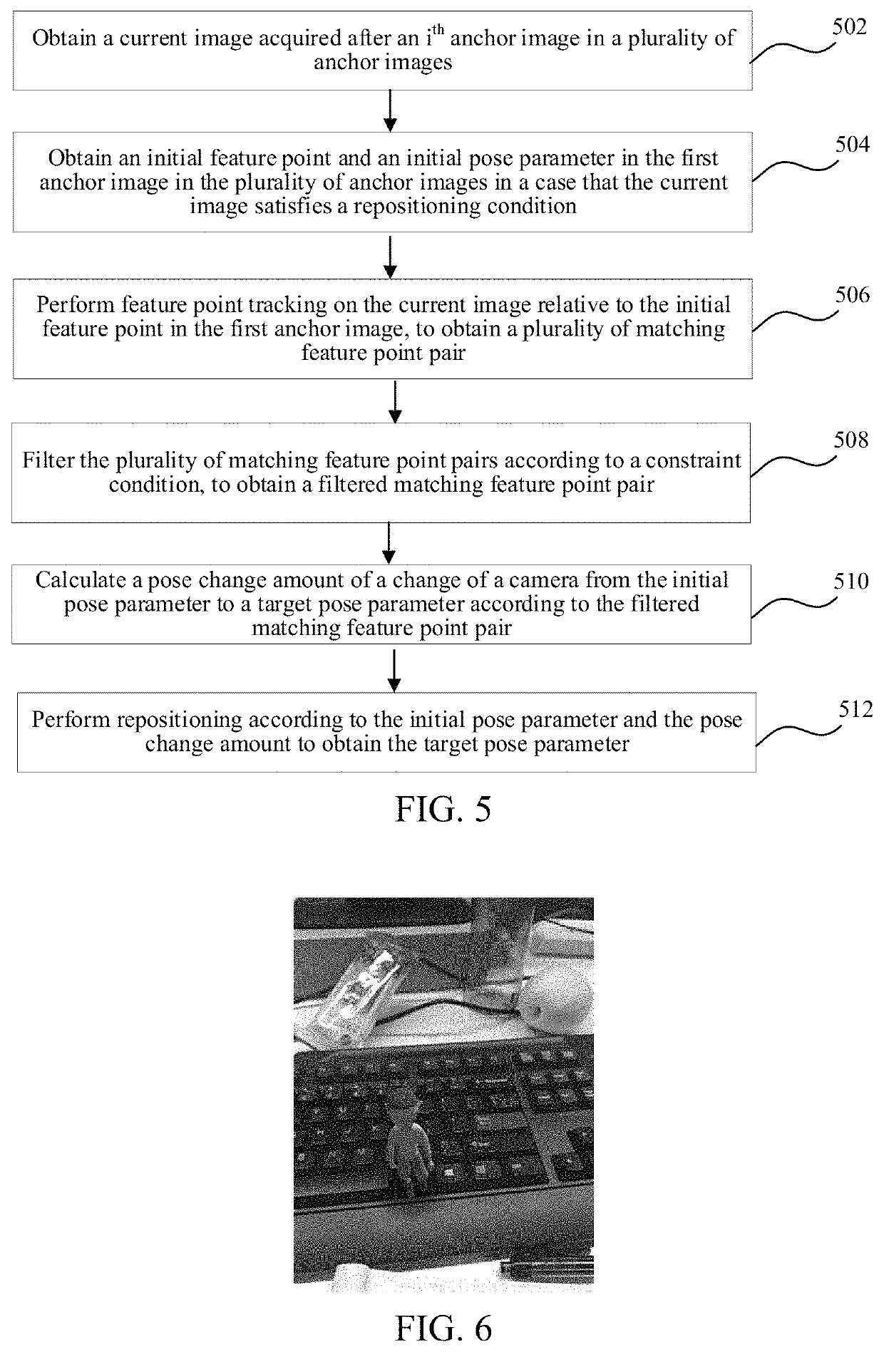 Relocalization method and apparatus in camera pose tracking process, device, and storage medium