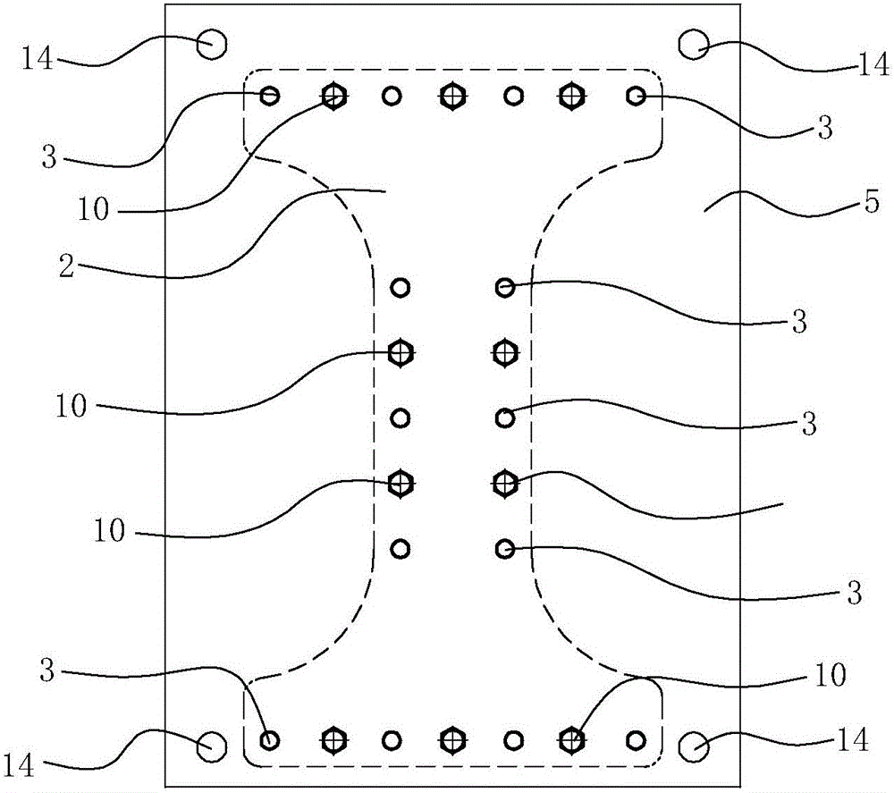 Method of manufacturing h-piles with steel strands