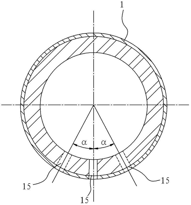 Oxygen-enriched bottom-blown matte smelting furnace and oxygen-enriched bottom-blown matte smelting technology