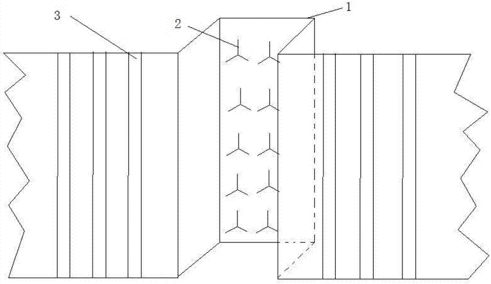 Fairing for nonmetal expansion joint expansion gap