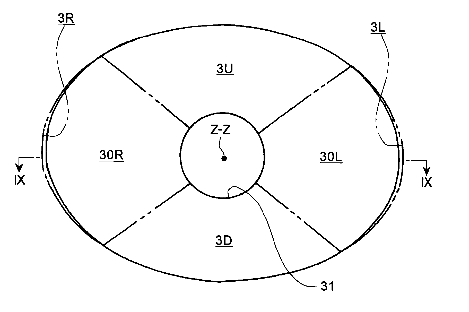 Vehicle headlamp, reflector for the vehicle headlamp, computer program for designing the reflector