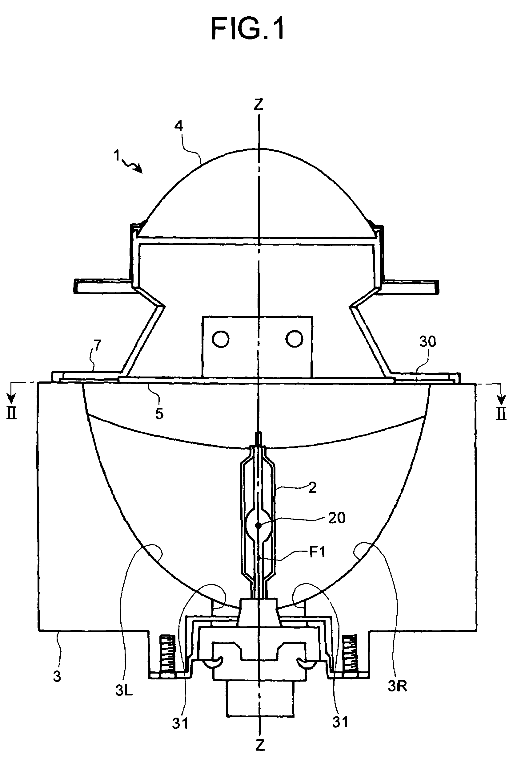 Vehicle headlamp, reflector for the vehicle headlamp, computer program for designing the reflector