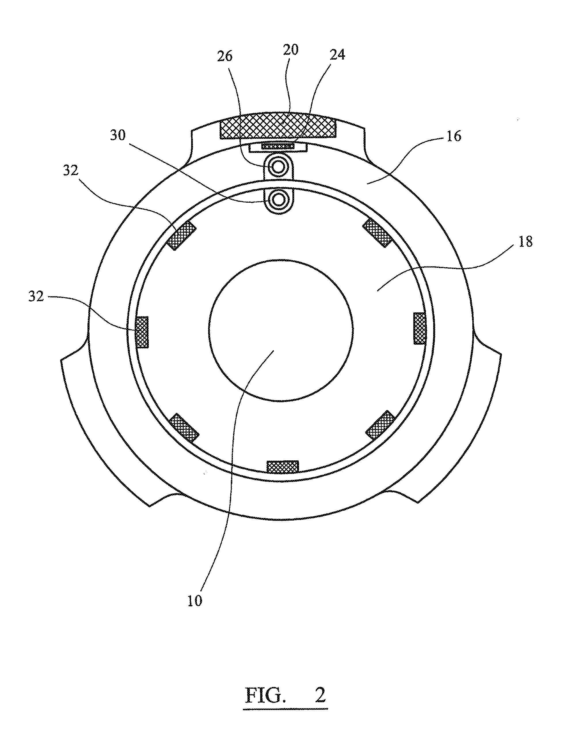 Orientation sensor for downhole tool