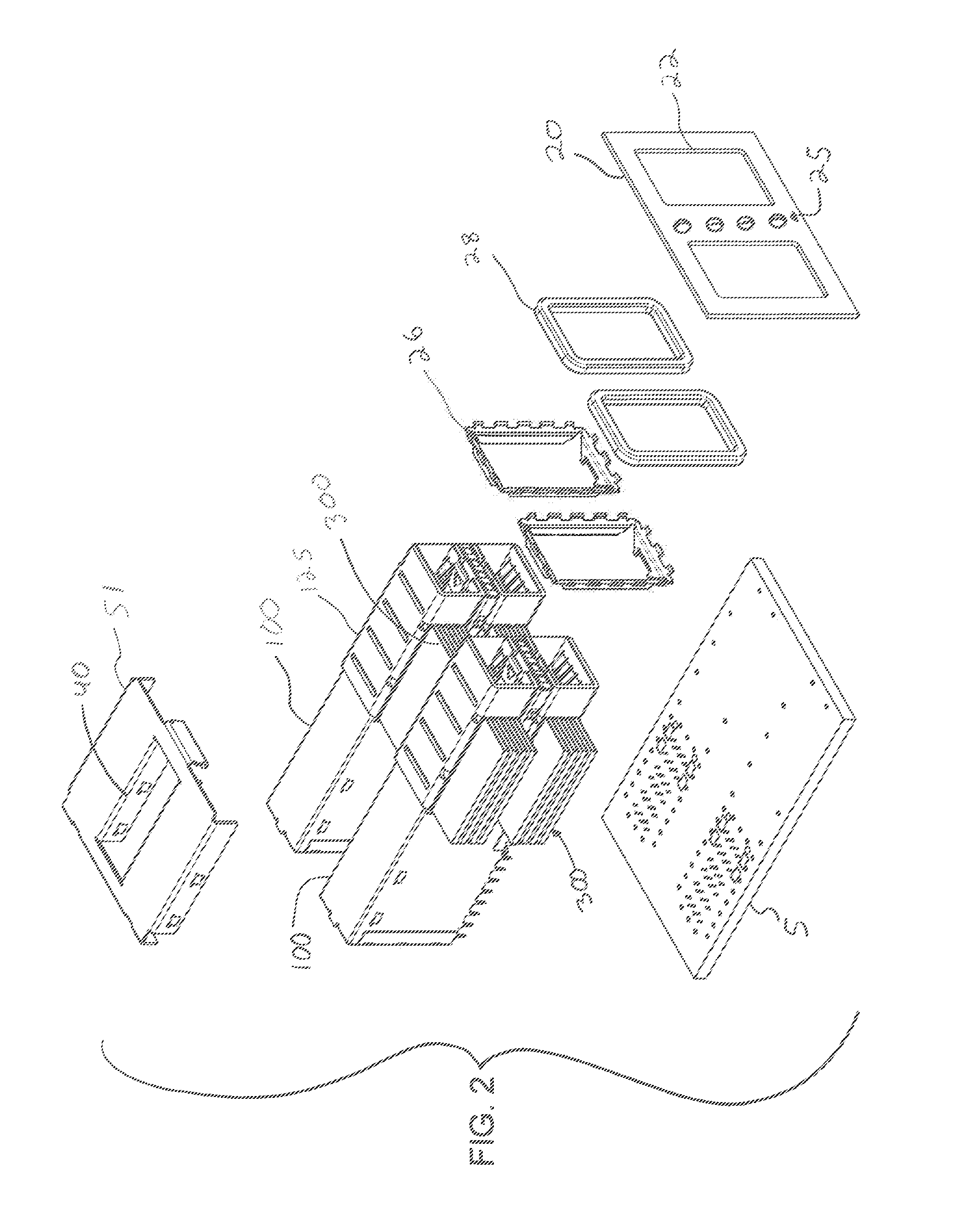 Connector with integrated heat sink