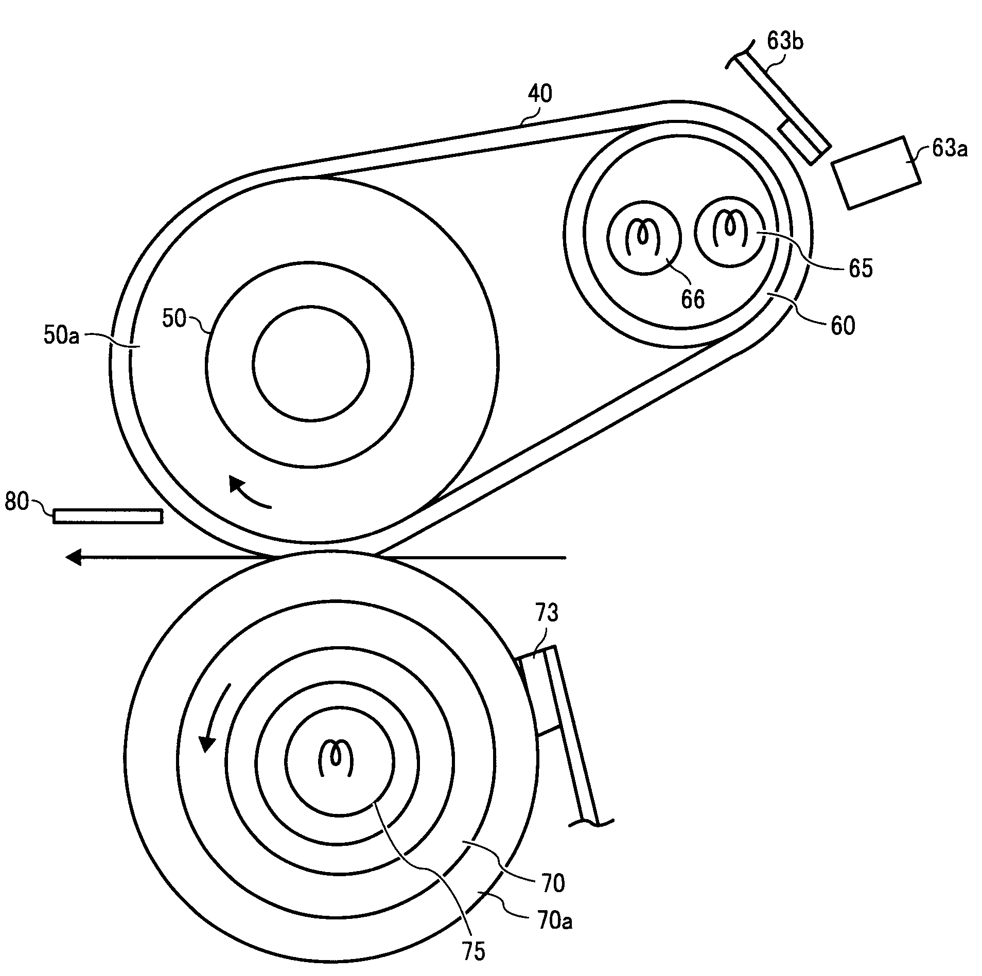 Fixing device, image forming apparatus using the fixing device, and temperature control method for the fixing device