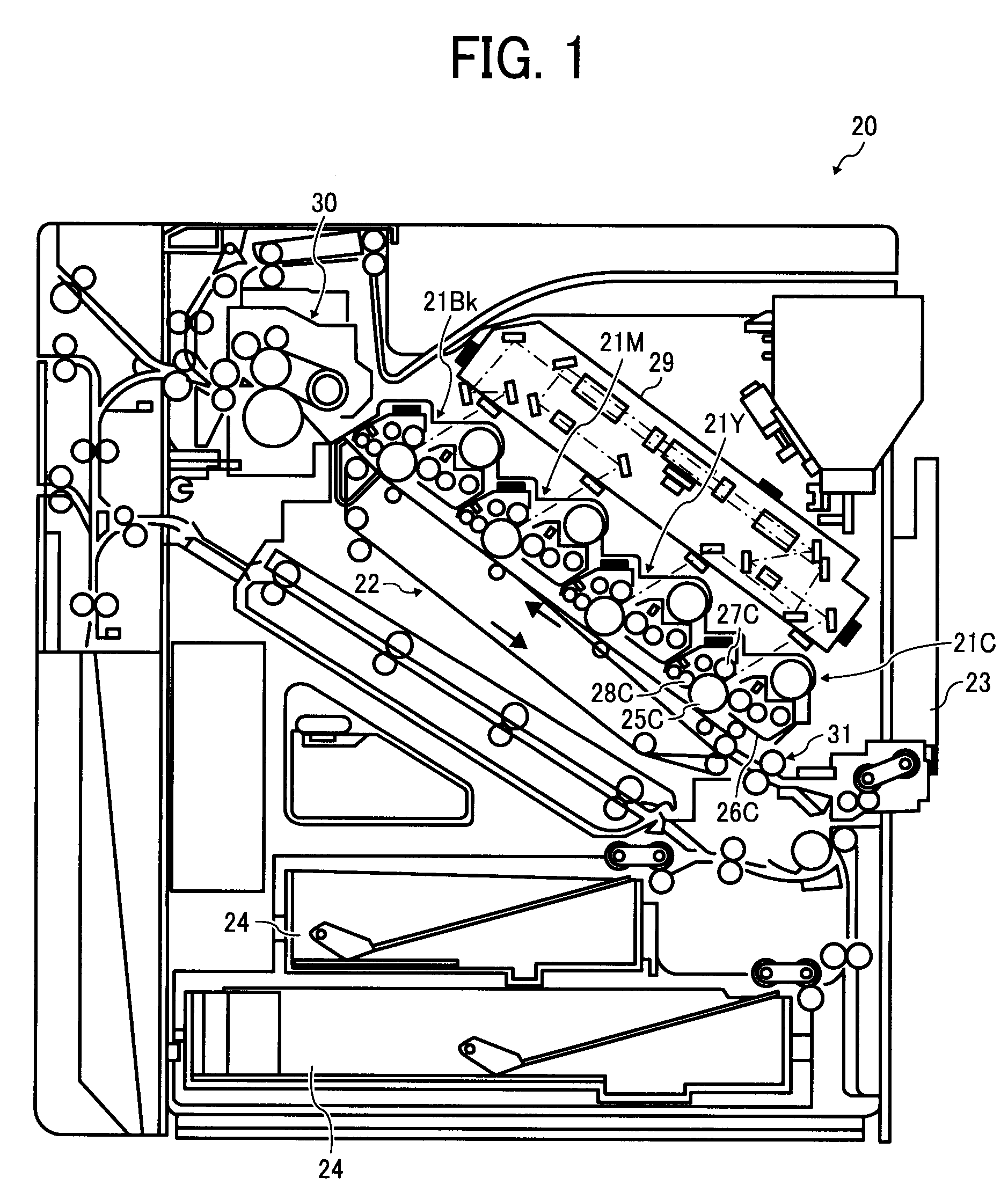 Fixing device, image forming apparatus using the fixing device, and temperature control method for the fixing device