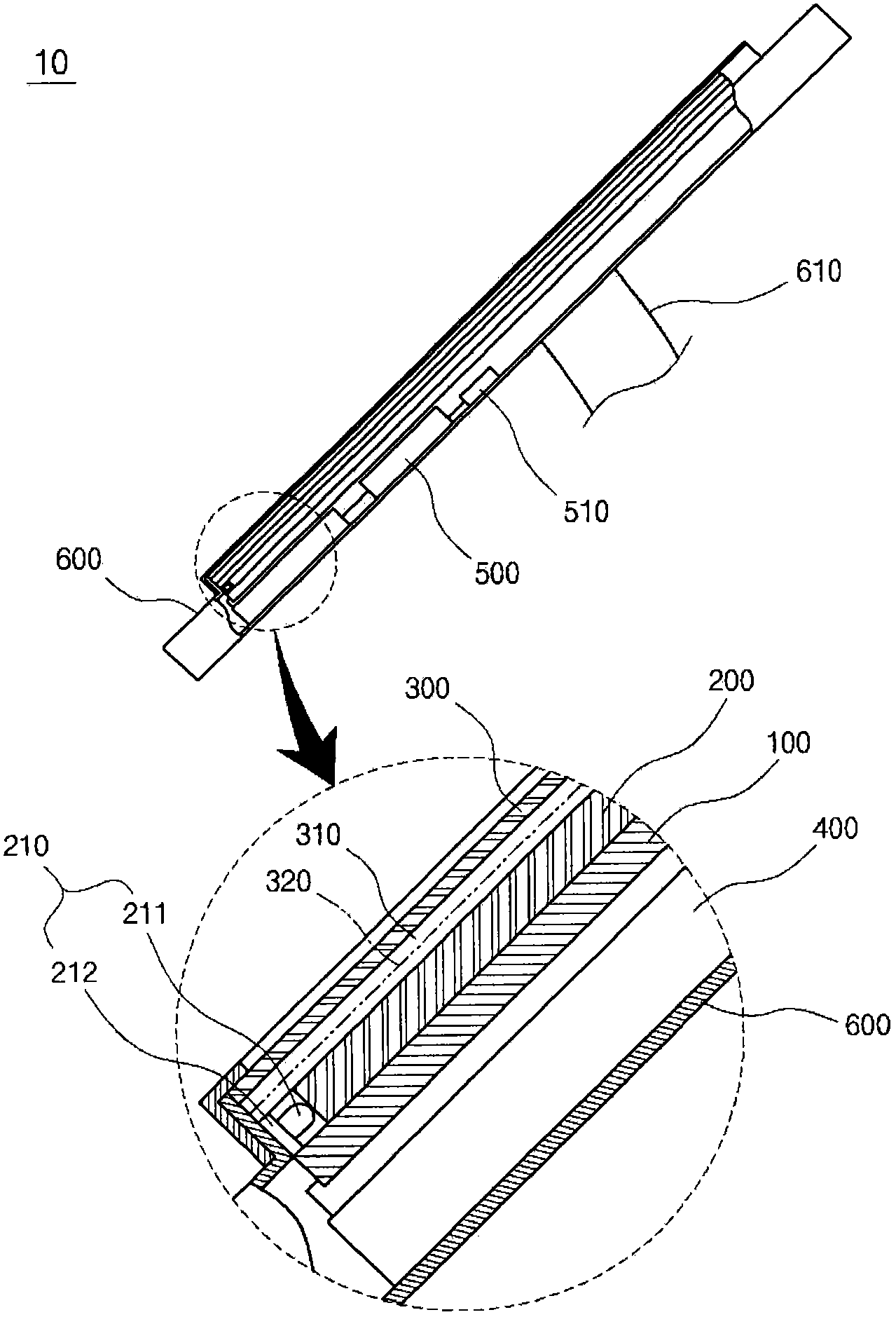 Photovoltaic power guide plate