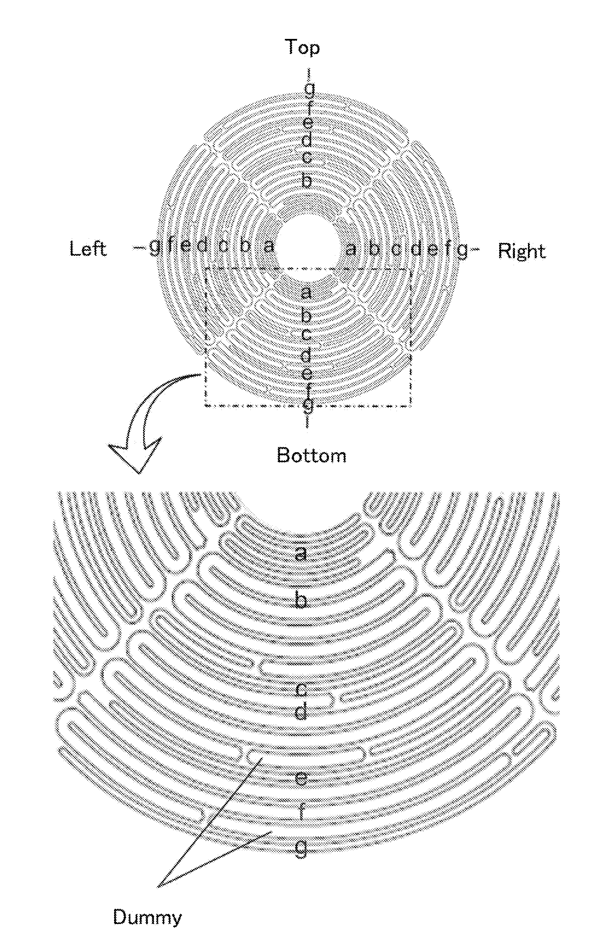 Ceramic heater and method for producing the same