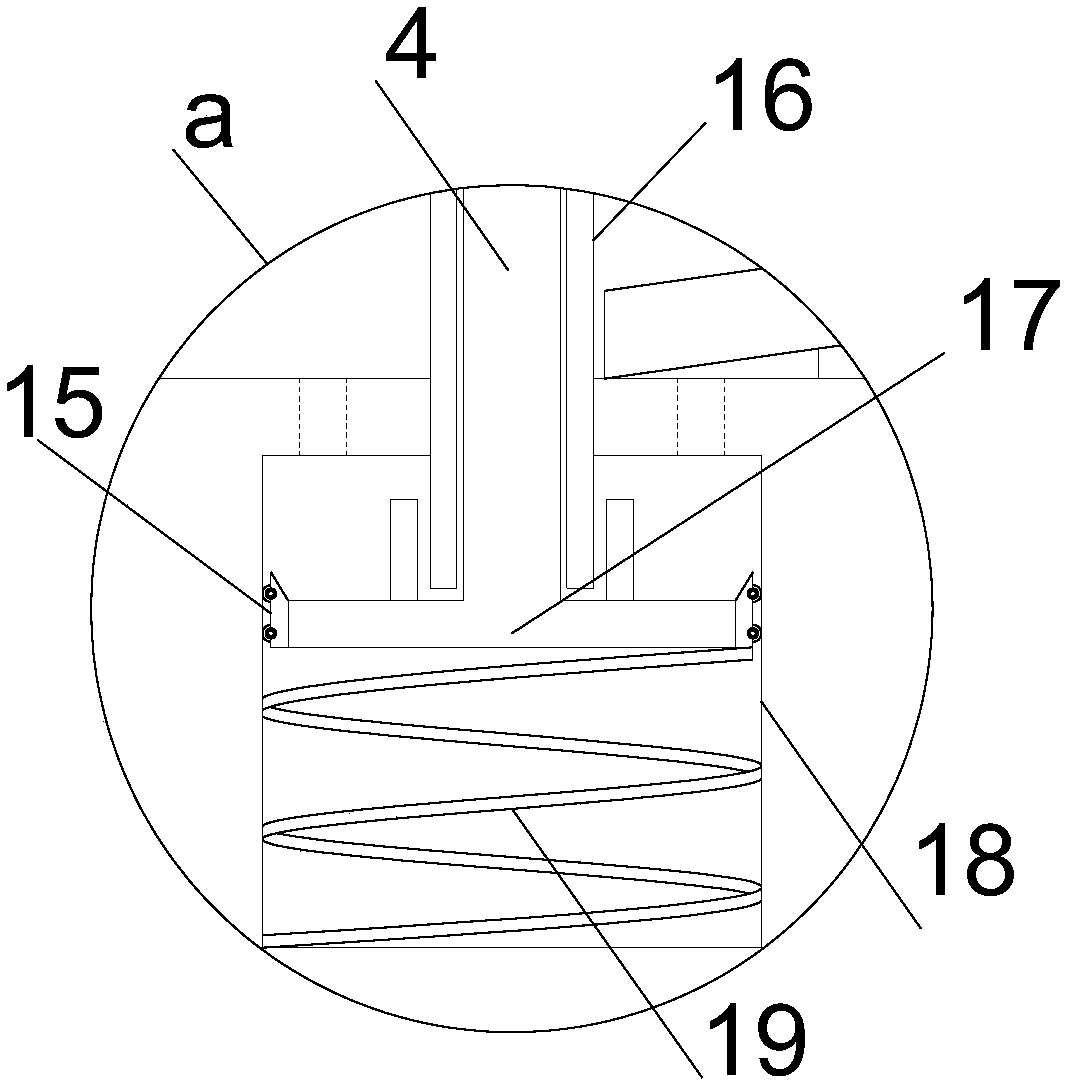 Pneumatic power generation type vehicle shock absorption and energy storage device