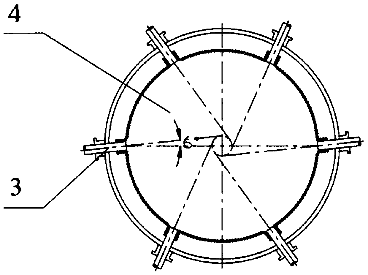 Entrained-flow bed gasification equipment