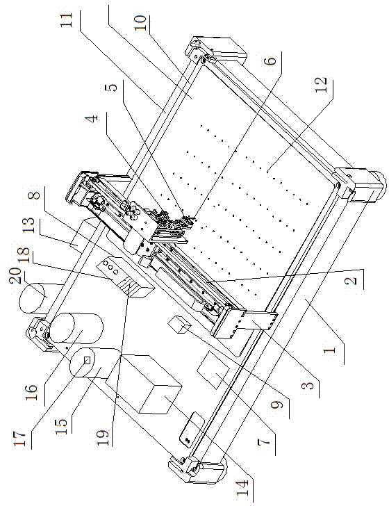 Biochip sample application instrument