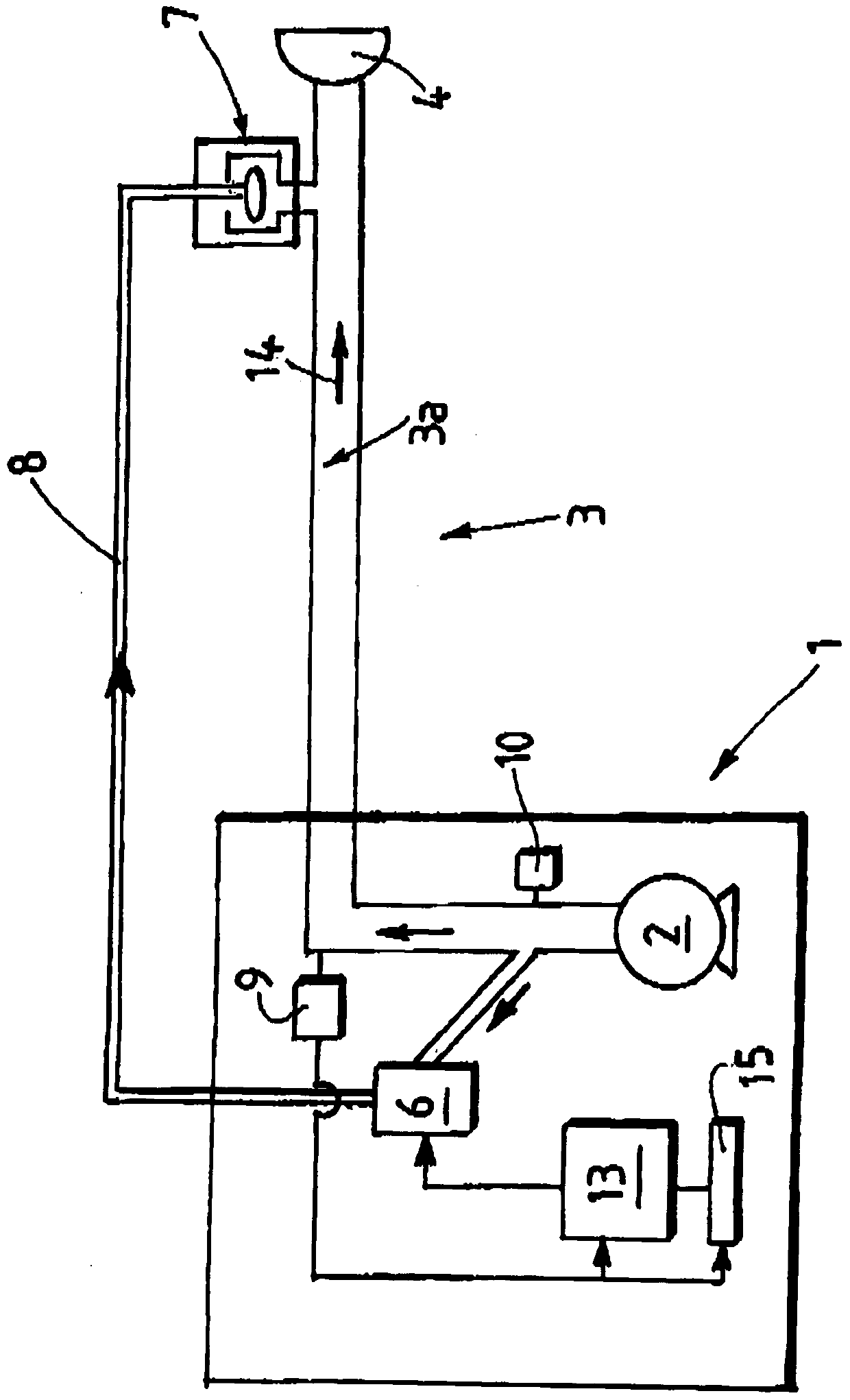 Respiratory assistance devices capable of estimating the flow rate of gas exiting through the exhalation valve