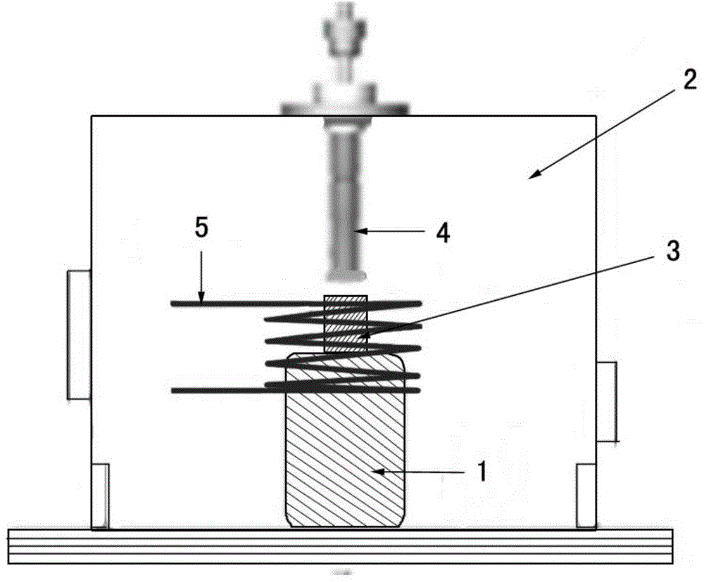 Forming method for amorphous alloy component