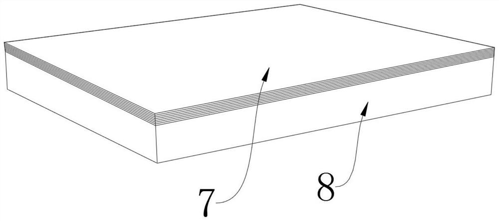 Waterproof material with flame-retardant function