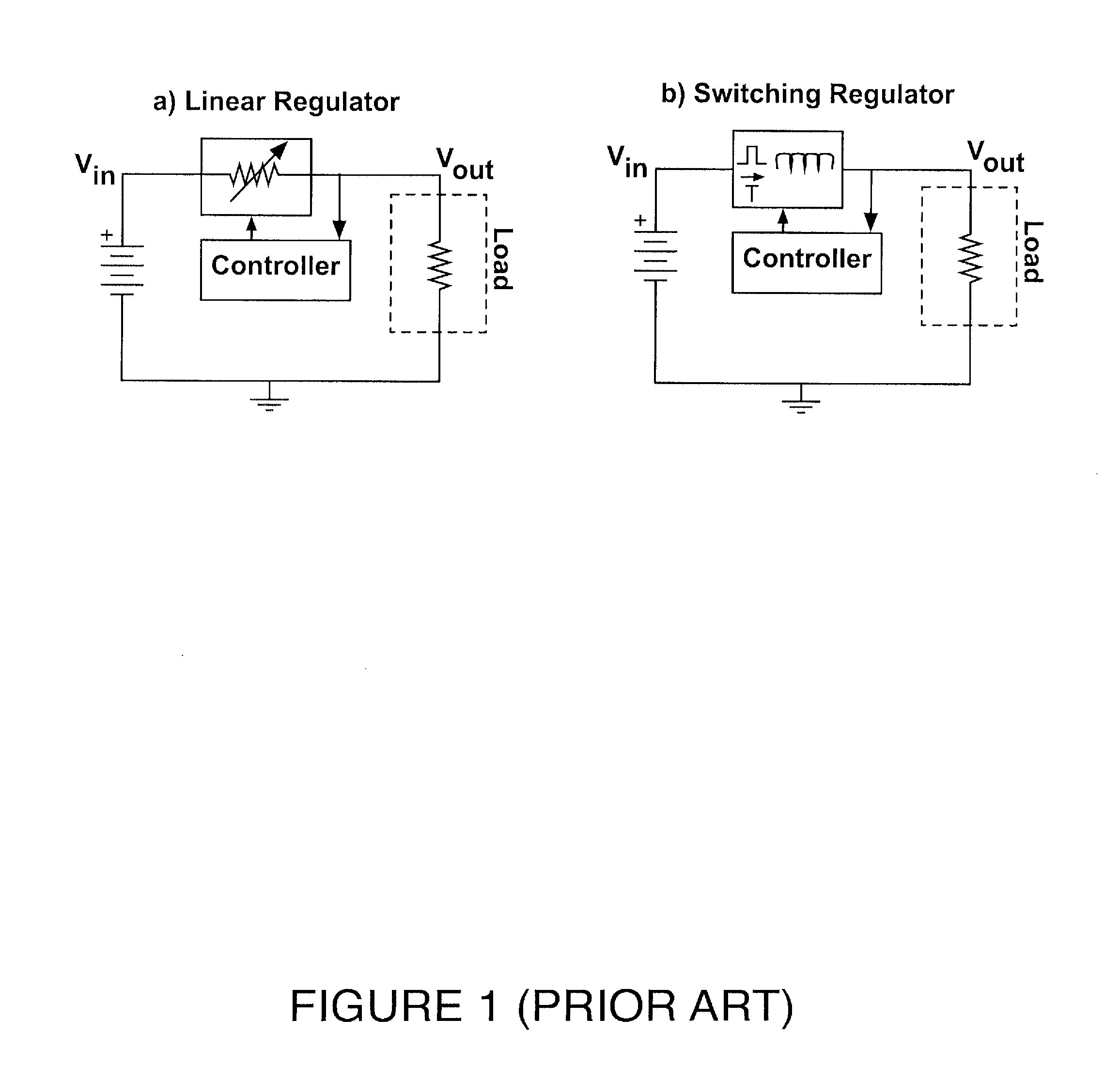 Stacked NMOS DC-to-DC power conversion