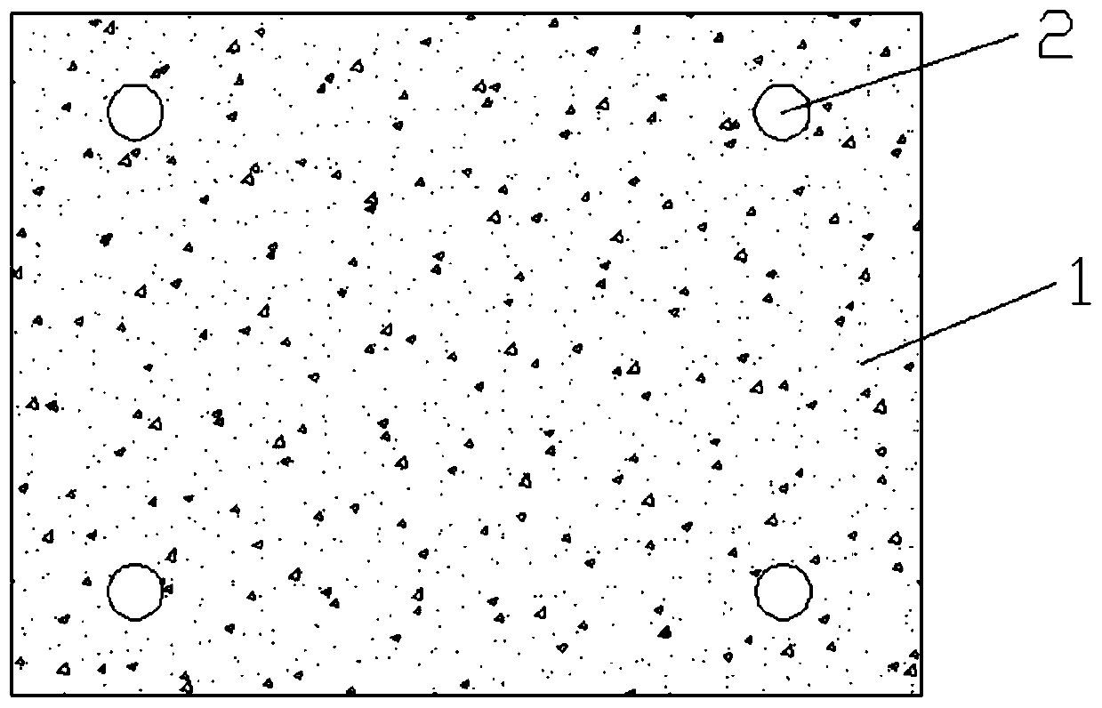 Oyster attachment substrate made of lightweight concrete and preparation method thereof