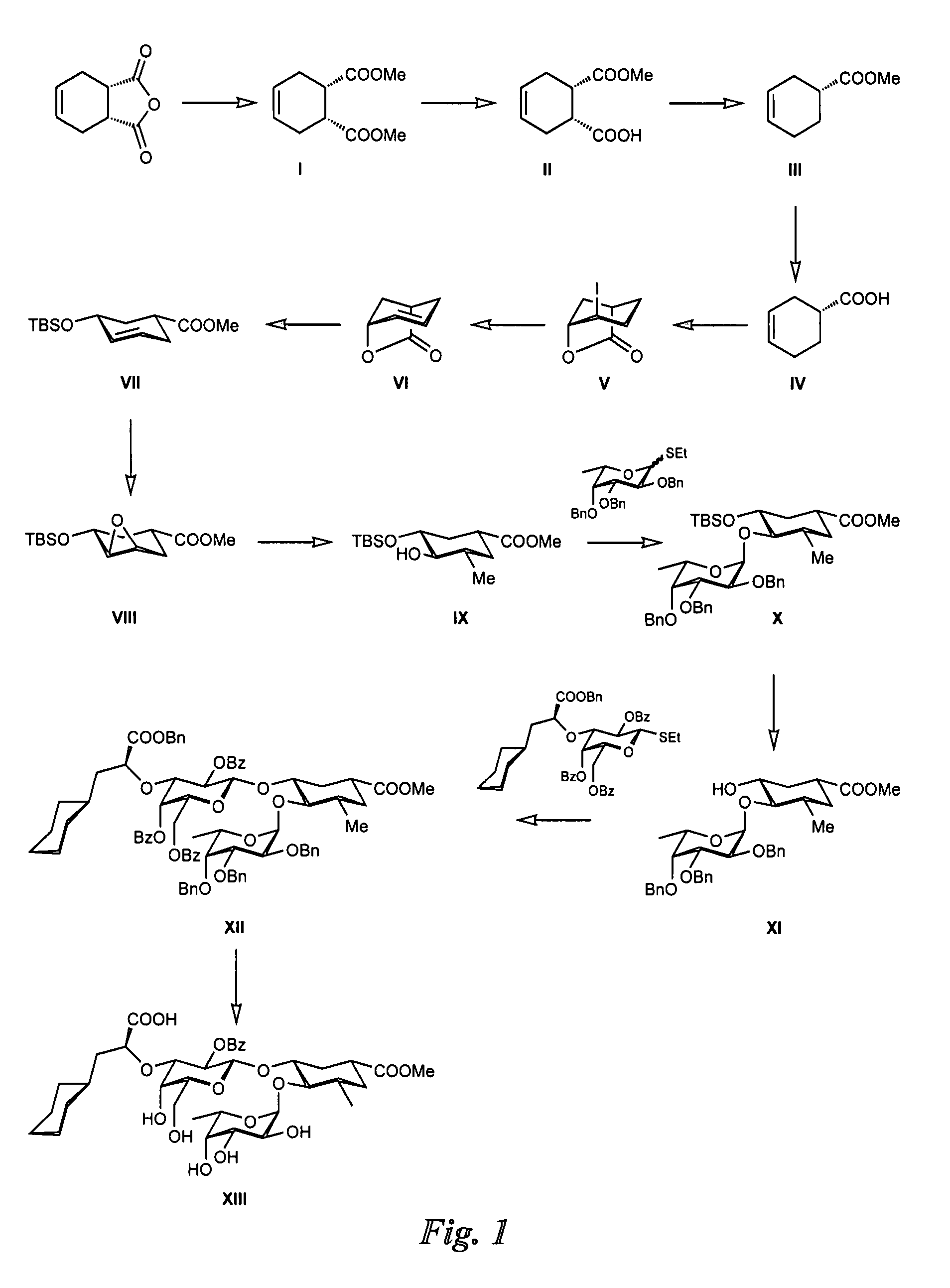 Glycomimetic replacements for hexoses and N-acetyl hexosamines