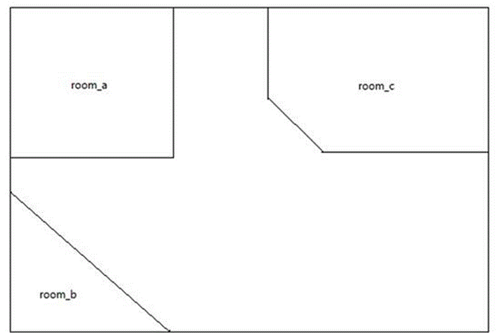 Map display method and device for LED lamp on virtual display terminal