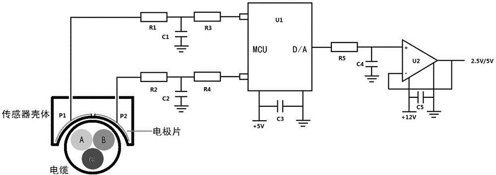 Non-contact type power-off sensor