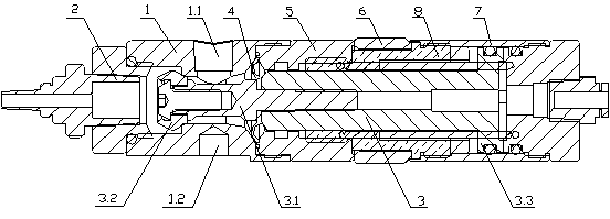 A quantitative filling device