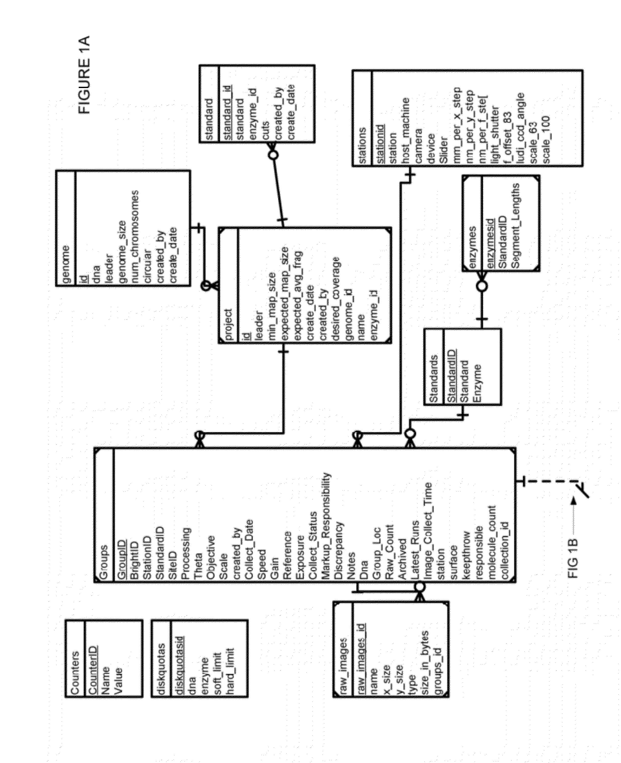 Computer database system for single molecule data management and analysis