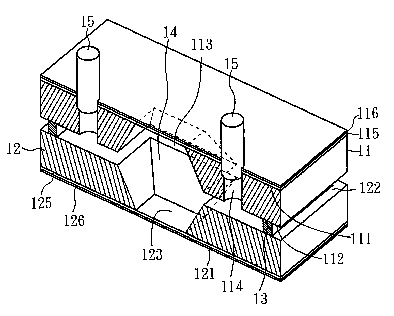 Specimen box for electron microscope