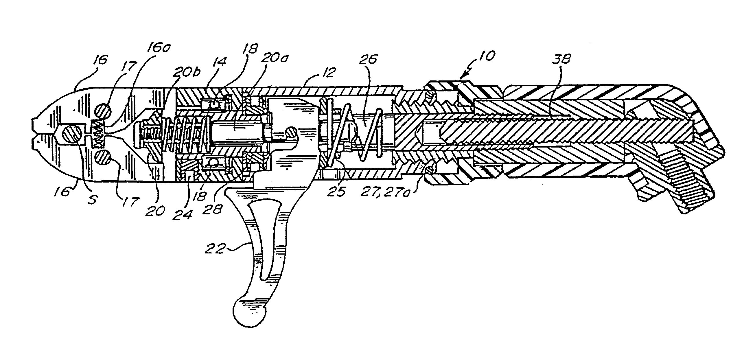 Adjustable trigger pressure archery release (stealth)