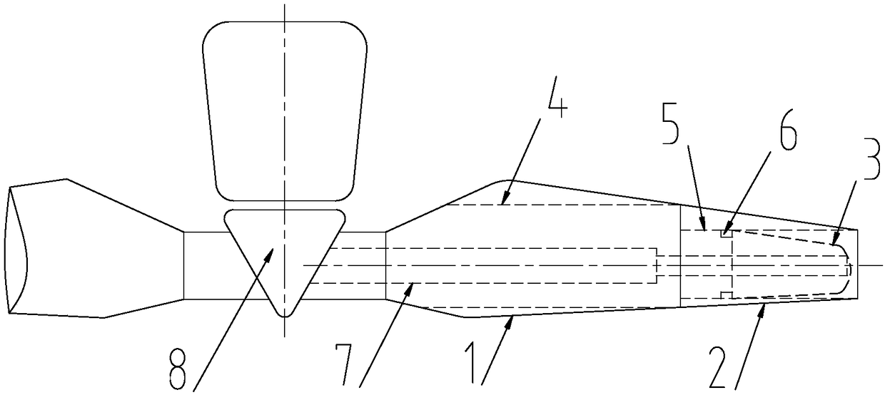 Telescopic wind power generation device