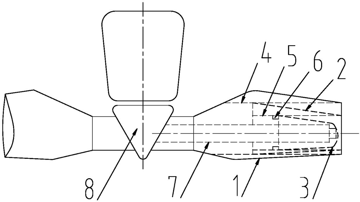 Telescopic wind power generation device