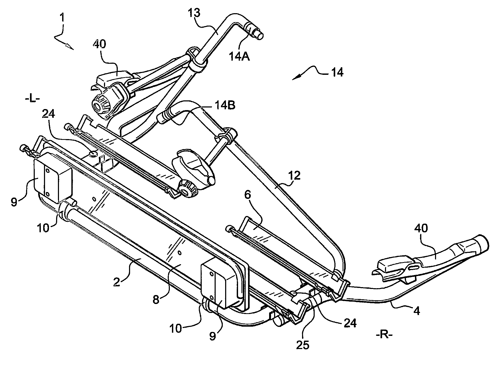 Load carriers for vehicles