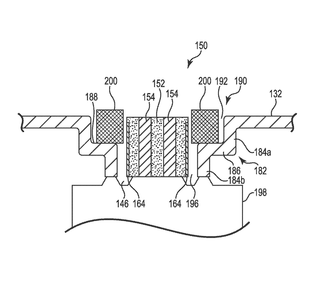 Direct integration of feedthrough to implantable medical device housing using a gold alloy