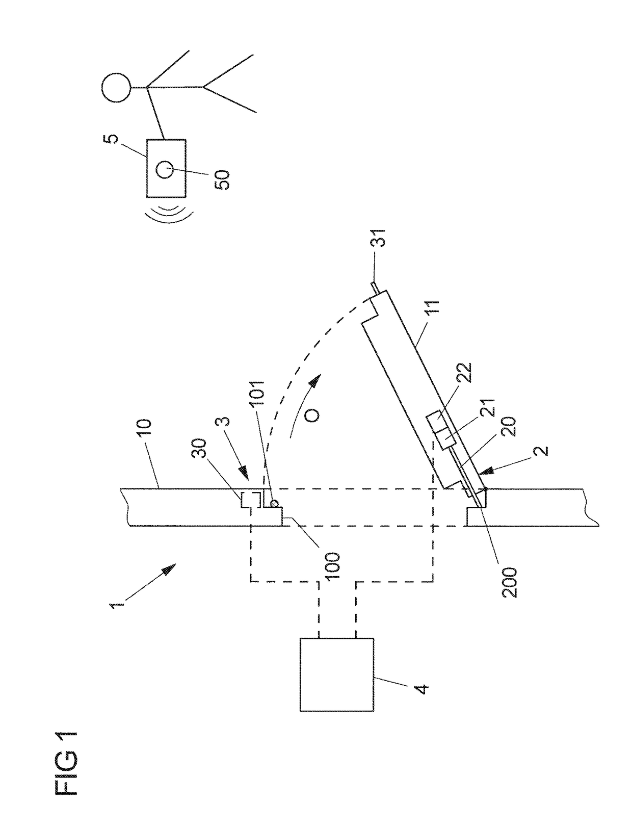 Assembly for adjusting an adjustment element relative to a stationary portion of a vehicle