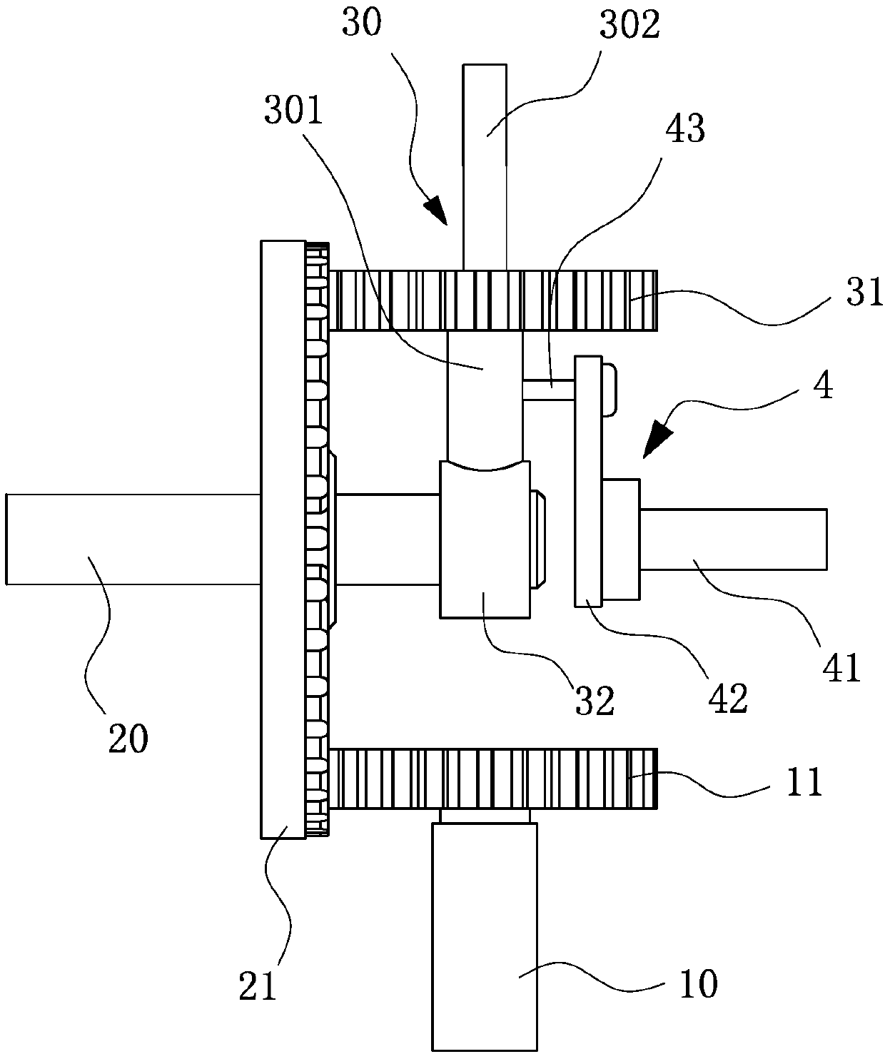 Transmission mechanism and tilting-rotor unmanned aerial vehicle