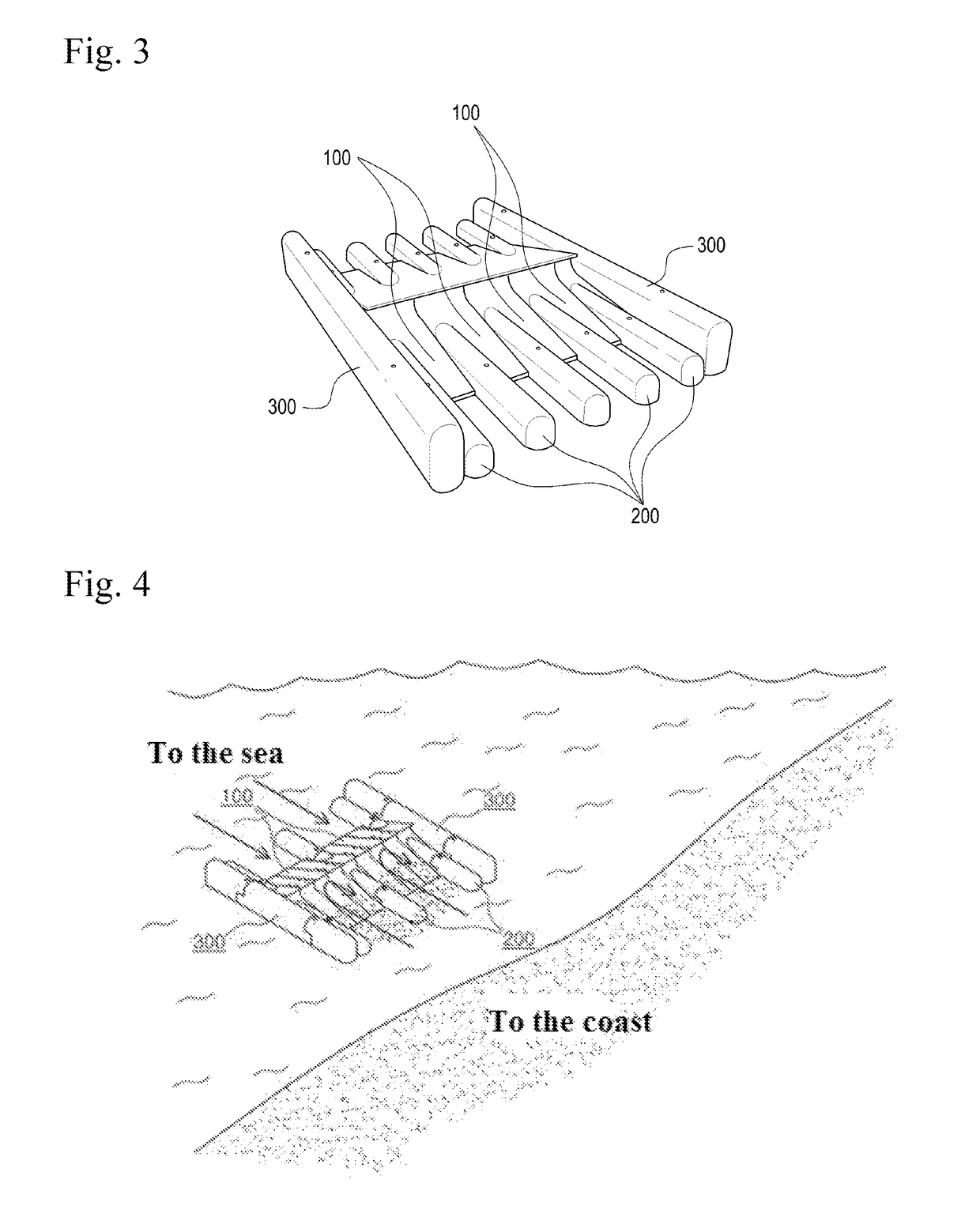 Block for preventing sand erosion