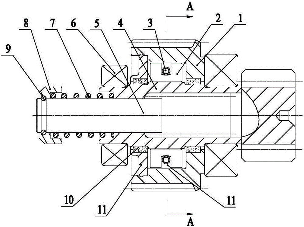 Wedge block type one-way clutch