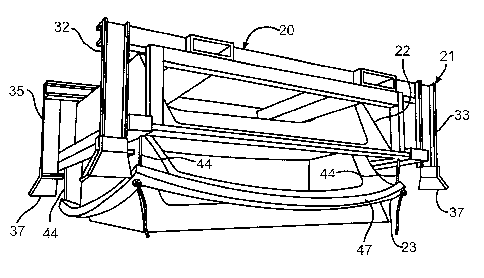 Method and apparatus for forming concrete blocks